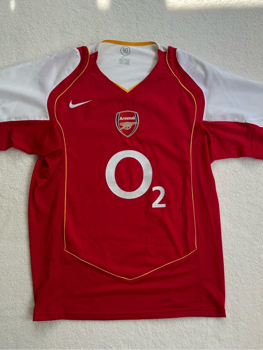 Vintage Nike Arsenal Football Jersey 2004